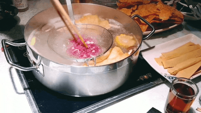 중국여행, 첫 식사, 광동식 샤브샤브 '아침황소'
