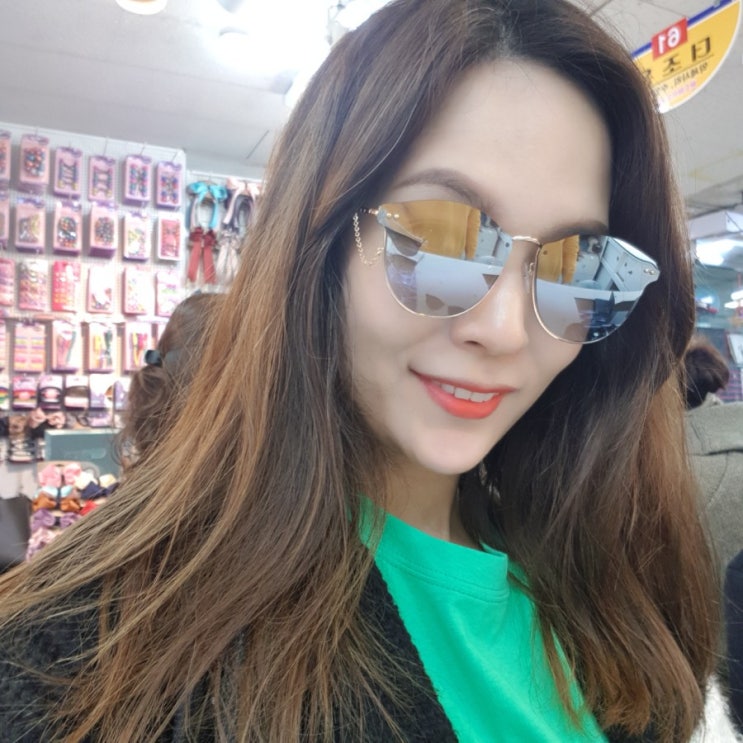 남대문시장 선글라스 베디베로 넘 예쁜 너~