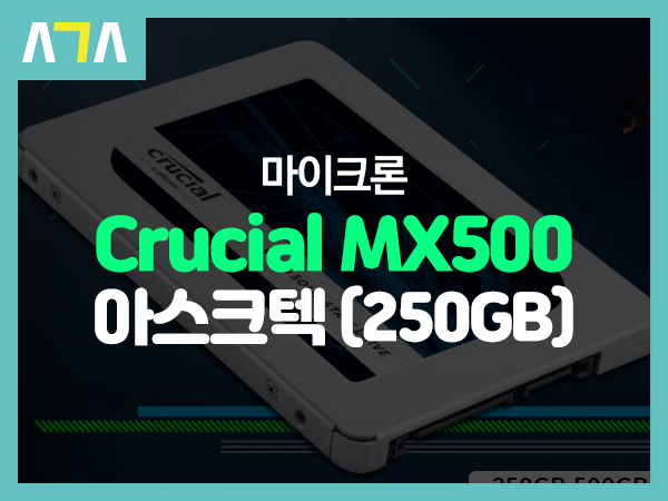 마이크론 Crucial MX500 250GB 아스크텍
