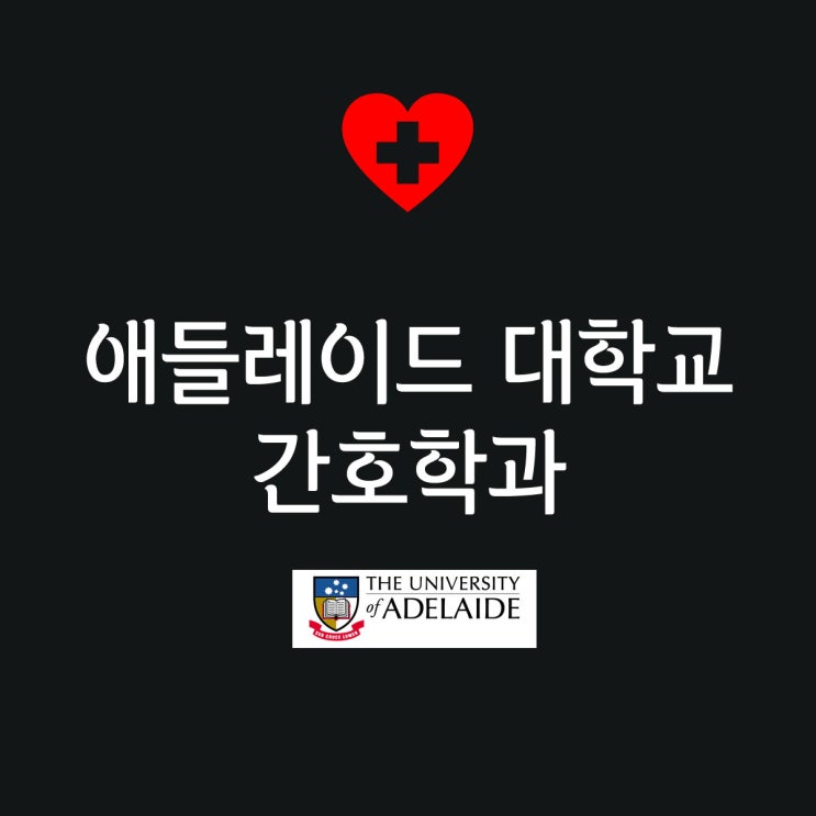  애들레이드 대학교 간호학과 입학조건 및 학비: 호주 이민 영주권