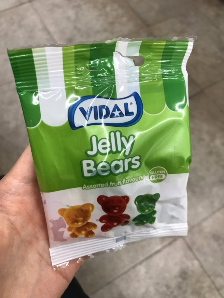  GS25 쫄깃한 JELLY BEARS 젤리