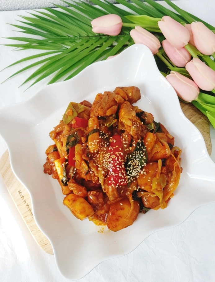  수미네반찬 김수미닭갈비 제  닭갈비  킥은요.