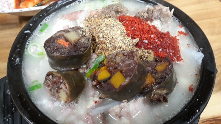 제주 시청 보성시장 통큰순대 제주 도민들만 아는 맛집