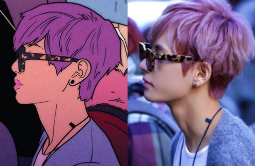  방탄소년단 뷔, ‘마블 시리즈’에 등장? "역시 만찢남 클래스" 전세계 화제