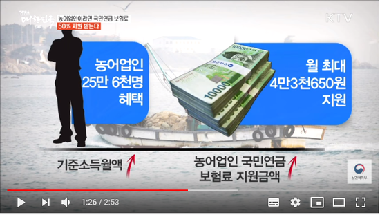 농어업인이라면 국민연금 보험료 50% 지원 받는다 -정보톡! 돈이툭!- 농어업인이라면 국민연금 보험료 50% 지원 받는다 -정보톡! 돈이툭!-
