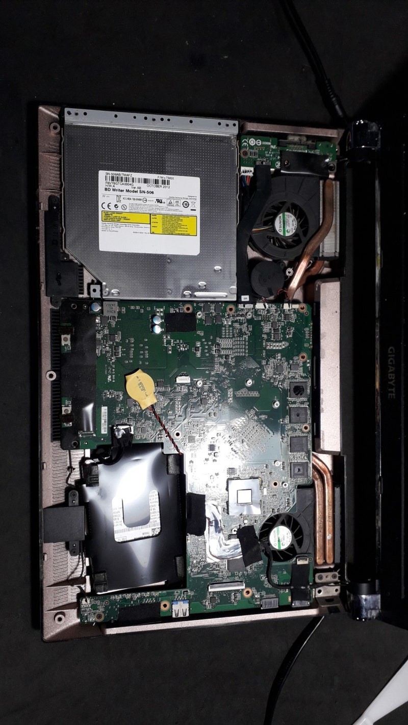 기가바이트 P2542G 전원안켜짐, 반응무[기가바이트노트북 부산서비스센터] : 네이버 블로그