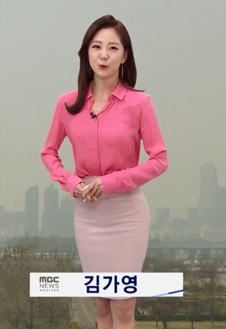 무용전공한 김가영 기상캐스터 요가 몸매 움짤 인스타그램 #2