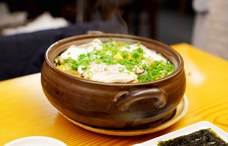  서강대 맛집 도꼭지에서 귀한 도미솥밥 먹었어요