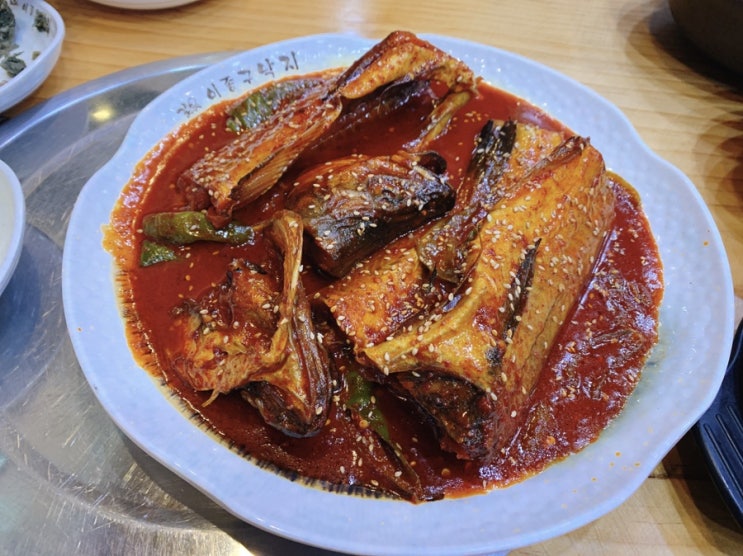  [파주 금촌 맛집] 매콤한 낙지볶음. 해물파전. 명태조림까지 맛있는 - 이종구 낙지세상