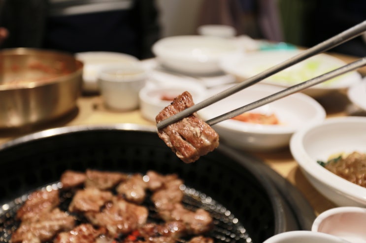  당산 고기집 강강술래 당산점에서 맛있는 가족모임 성공적! :)