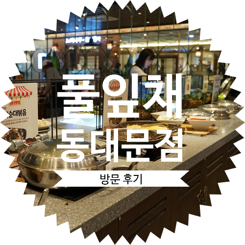  한식 뷔페 풀잎채 동대문점 방문 후기 :: 동대문 현대시티아울렛 주차장 정보 및 동대문역 8번 출구에서 찾아가는길