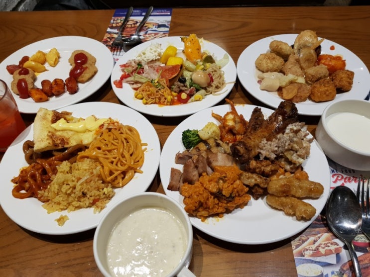  왕십리뷔페, 폭립부터 왕갈비치킨까지 풍성한 [애슐리 홈플러스 한양대점] 후기