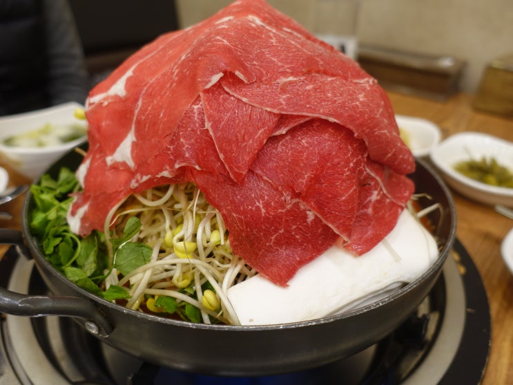  [가산디지털단지역맛집] 맵고 중독성 있는 맛의 산더미 불고기_백년불고기