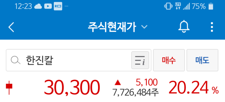  조양호 한진그룹 회장 별세 소식 | 근데 지주사인 한진칼 주가가 급등이라니!