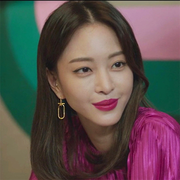  이에르로르 빅이슈 한예슬 귀걸이 예술후프 트렌디해!