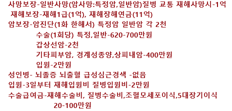  공무원 메리츠화재 실비보험 가입한거 잘한걸까요....