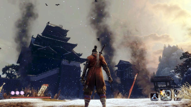 PS4 세키로 플레이중 PS4 세키로 플레이중
