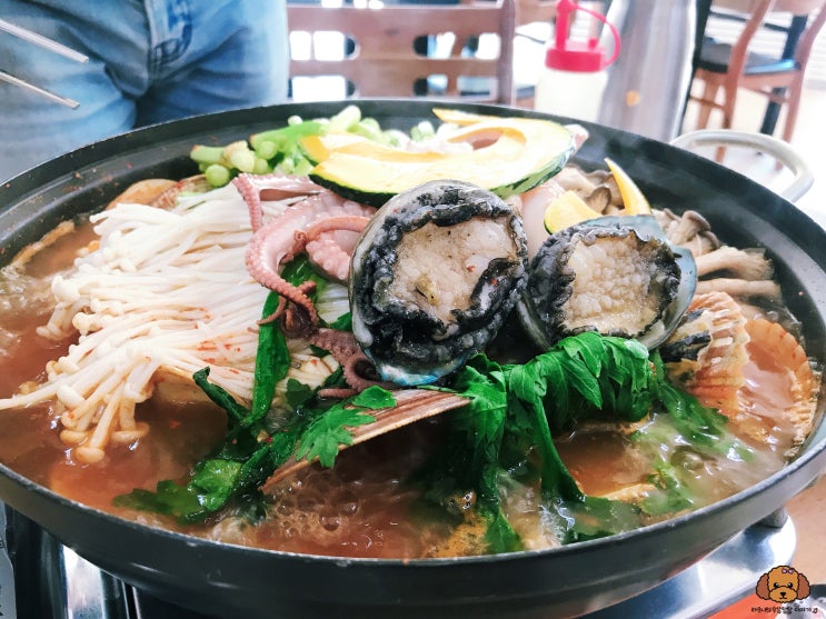  왕십리 맛집 추천, 전복 해물탕 (feat. 대왕쭈꾸미)