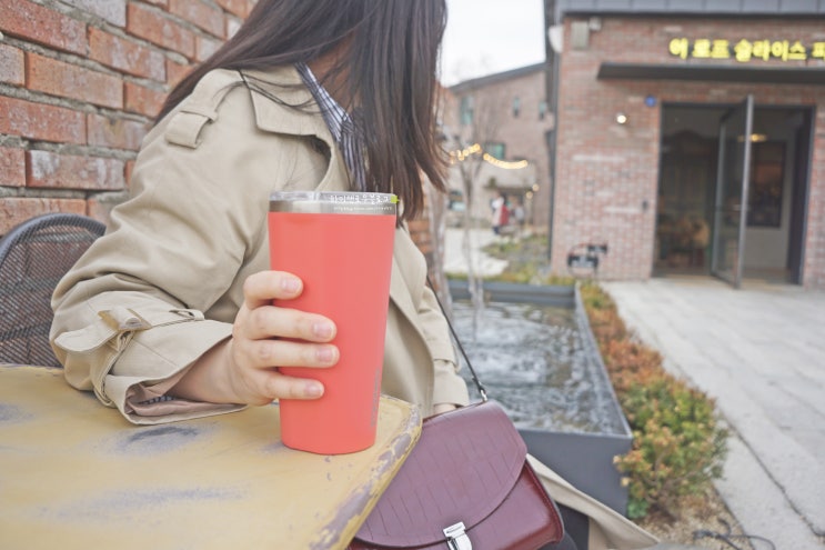  스테인리스 텀블러 최화정 보온병 콕시클 470ml 짱 좋아