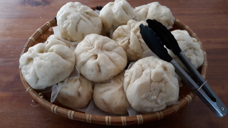  야채 듬뿍~ 야채 찐빵 만들기