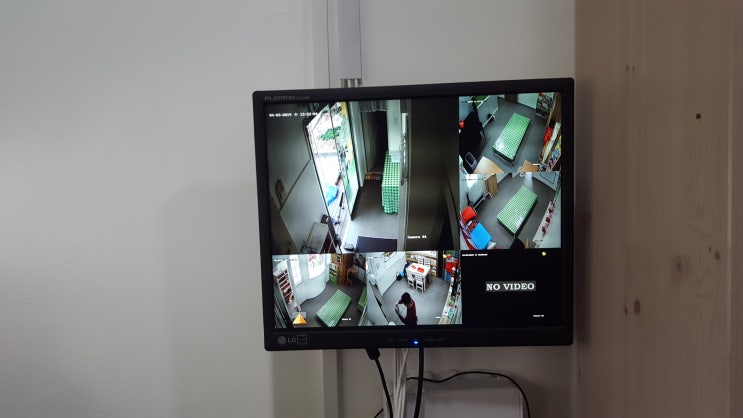익산 cctv 설치 행복나눔 어린이 센터 210만화소 하이크비전 셋트 시공 카메라 5개