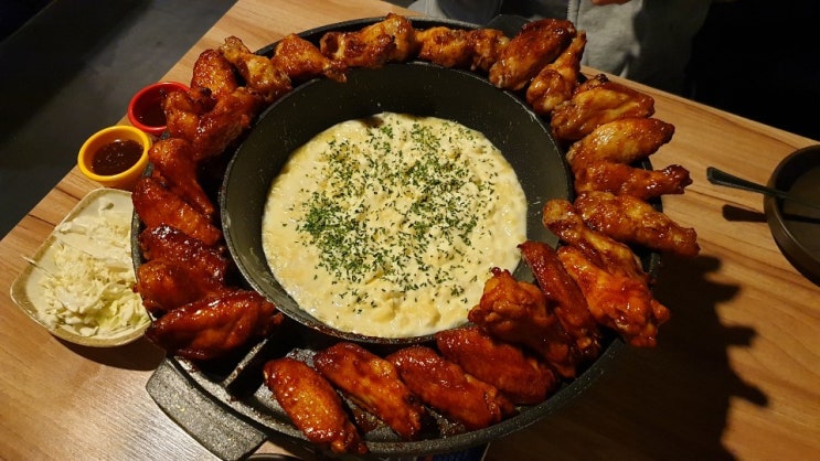  퐁듀치킨 UFO퐁닭 해두리치킨 사우점