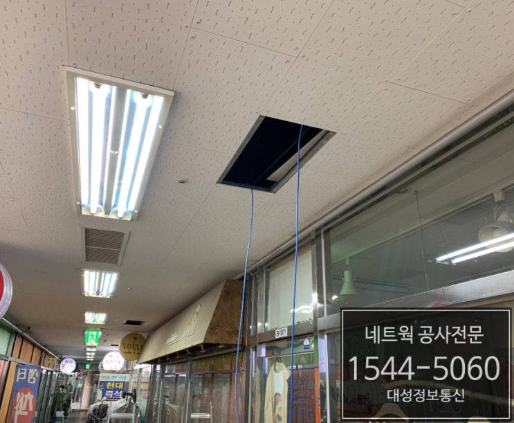  [과천 꽃집 랜공사]과천 네트워크 공사&신규 케이블 포설