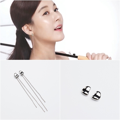  김하늘 귀걸이 코디 19SS 마니에피에디(MANI E PIEDI)