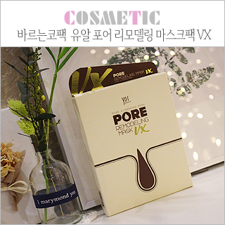  바르는 코팩, 유알 포어 리모델링 마스크팩 VX