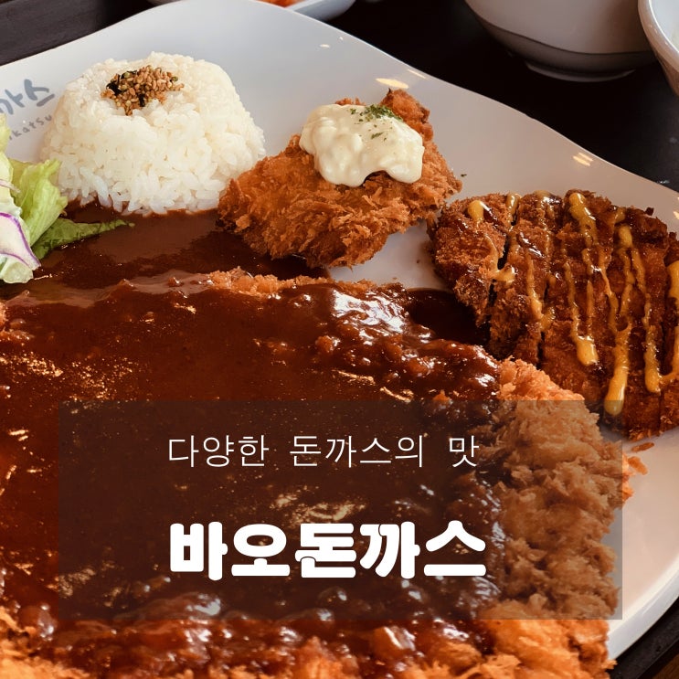  [맛집] 평택 송탄 : 바오돈까스 - 다양한 메뉴의 돈까스
