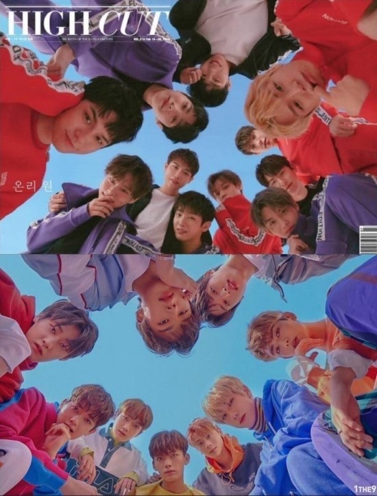  1the9 원더나인. 워너원 표절의 모먼트