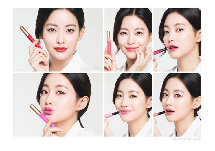  온세상 핑쿠는 다 여기에 모였어요[AHC]클릭 컬러 립스틱 SET/롯데홈쇼핑원티비 오후 2시36분