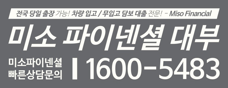  연체자대출 입고자동차담보로 해결책을 마련했어요
