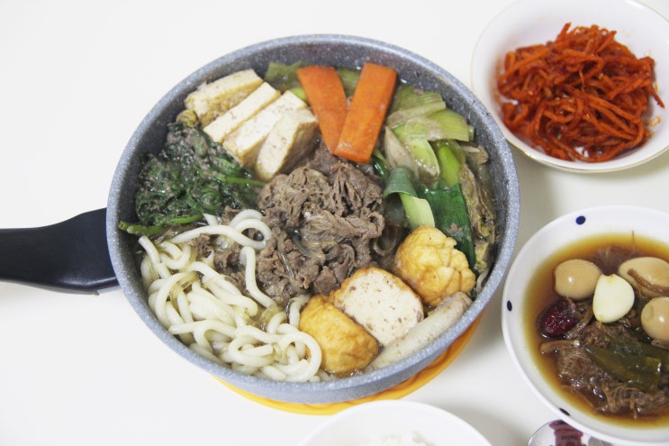  반찬가게 더반찬 안심하고 먹을 수 있는 스키야키~~