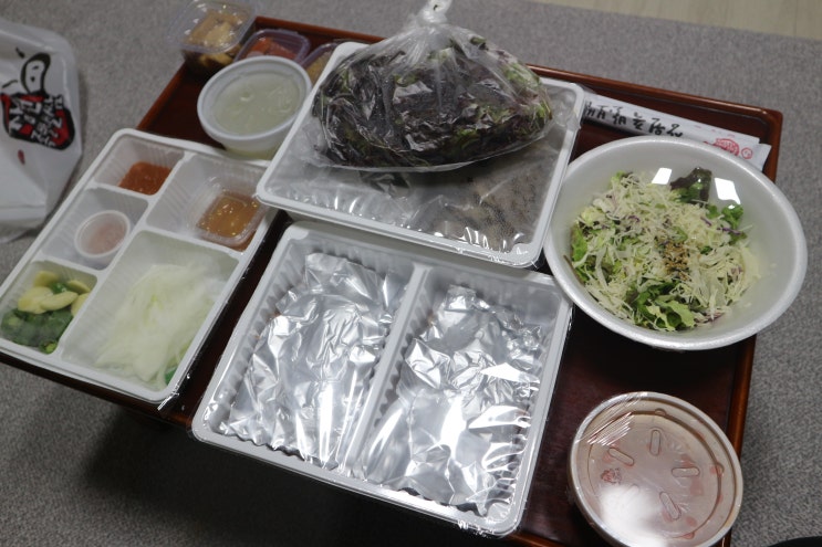  반여동족발배달 보쌈 족발 반반세트 장원족발보쌈