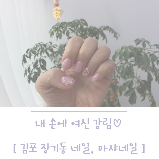  내 손에 여신 강림_ 김포 장기동 네일, 마샤네일