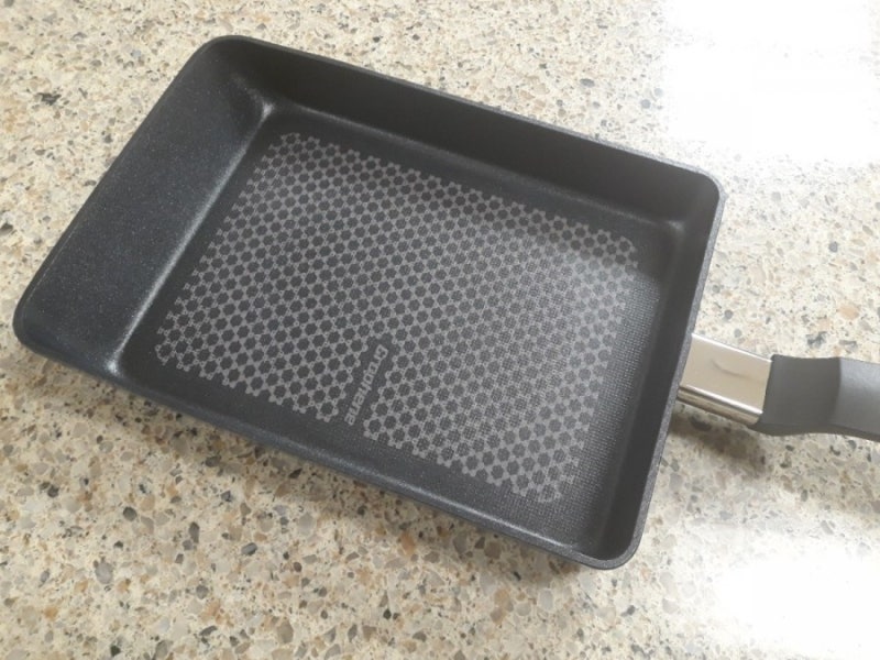 계란말이 만들기 좋은 사각후라이팬 "해피콜 계란말이팬 18cm"