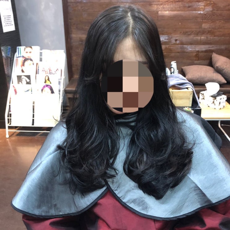  신부동 미용실 더 본 헤어 극손상모 러플 펌