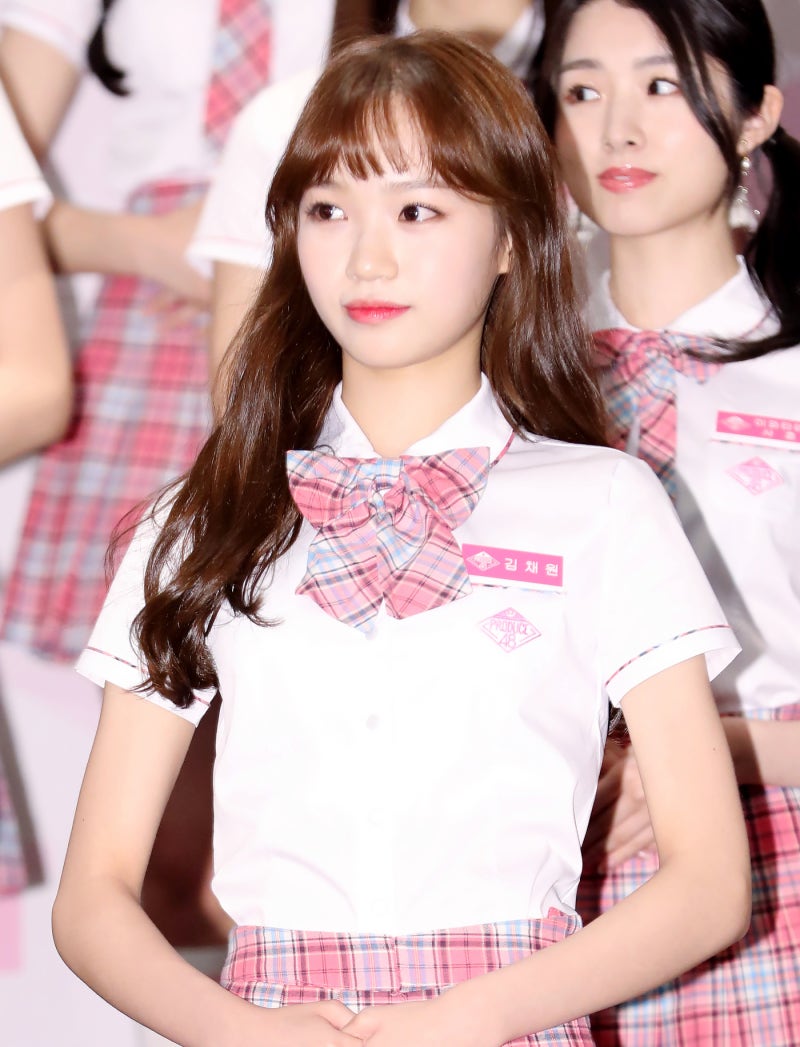 아이즈원 김채원 쌈무 쌈무요정 김채원 키