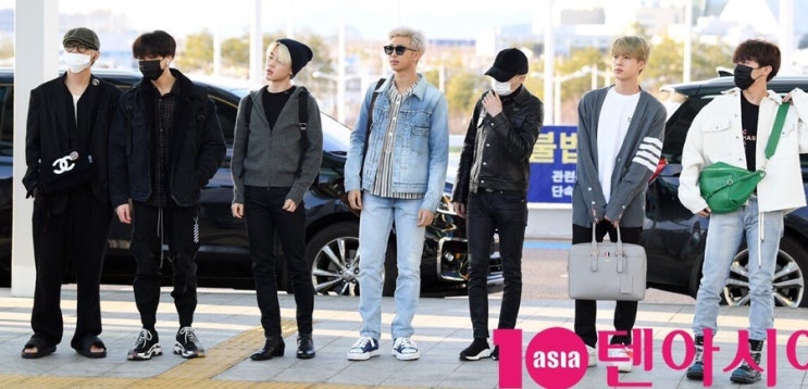  [방탄소년단] 190410 ICN 인천공항 미국 SNL 촬영차 출국