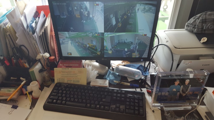  익산 cctv 함열 골프연습장 cctv 카메라 추가 210만화소 카메라 추가설치