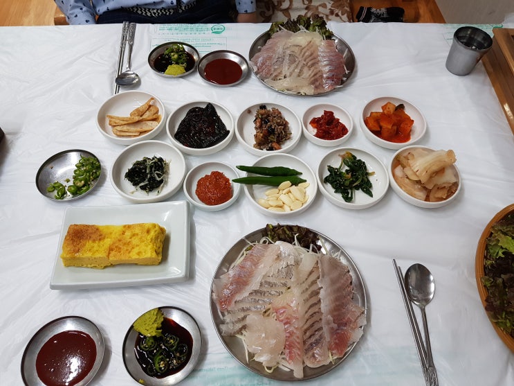  생활의 달인에 소개된 부산 맛집_"남해 달인 횟집"의 회백반 역시 달인이네~