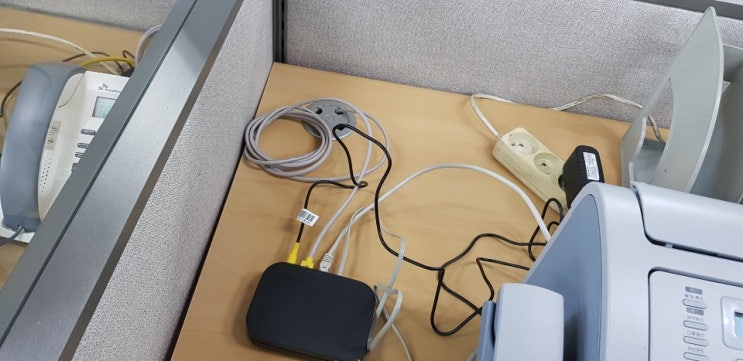  구로동 신규사무실랜공사 네트워크구축 도와드렸습니다~~~