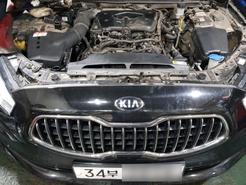 파주에서 오신 K9 3.3 Gdi 오버히트 냉각수 감소 엔진보링 리콜일 작업 : 네이버 블로그