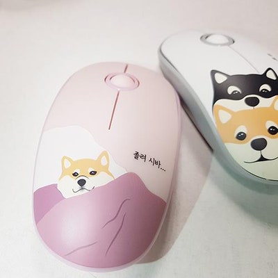 캐릭터마우스패드 / 캐릭터무선마우스 _ 시로앤마로 데스크용품