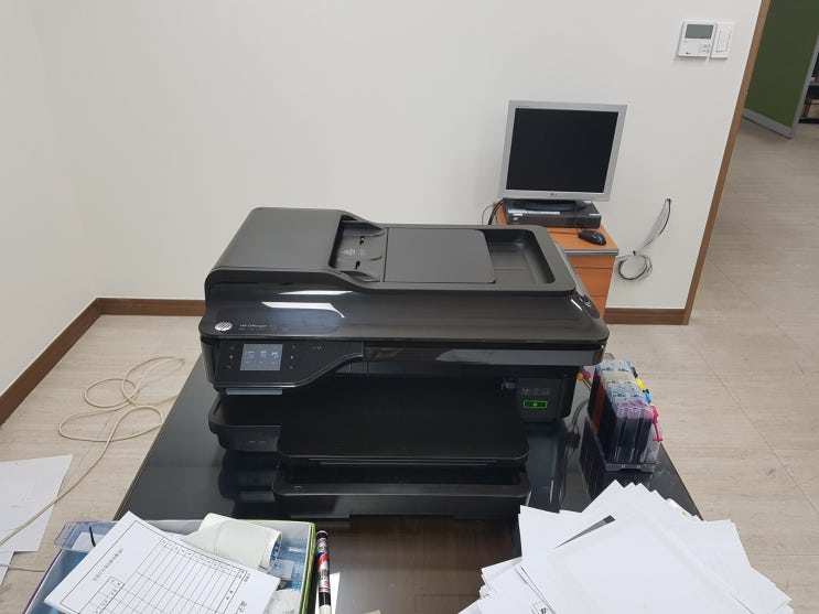  프린터임대 복합기임대 A3전용 복합기판매 - HP7612 A3 무한잉크프린터 경북 경주시 외동읍