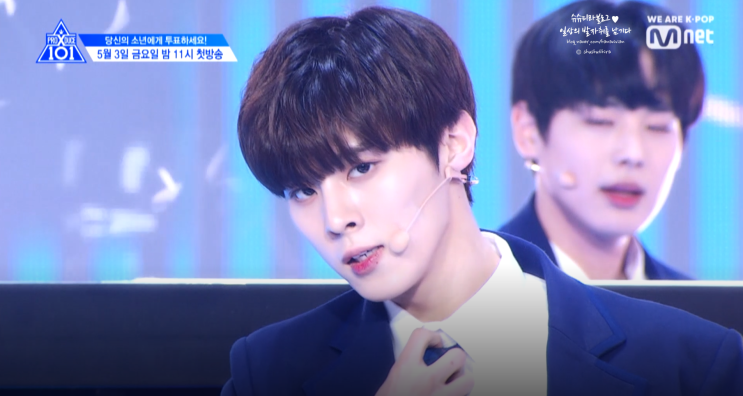  [프로듀스 x 101] 타이틀송 < _지마> Performance 엔딩 원샷 주인공들. 김우석x김민규 투픽!
