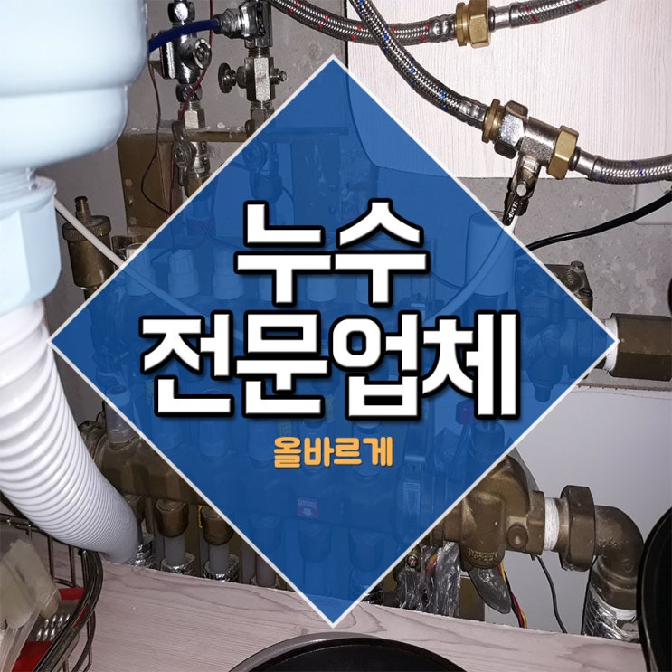  누수전문업체 올바르게