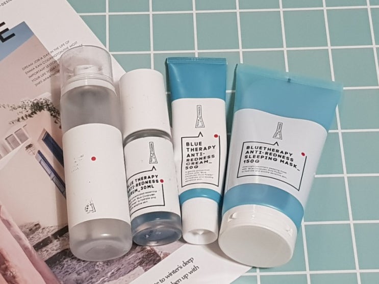  피부진정을 위한 선택!블루테라피 안티 레드니스!!