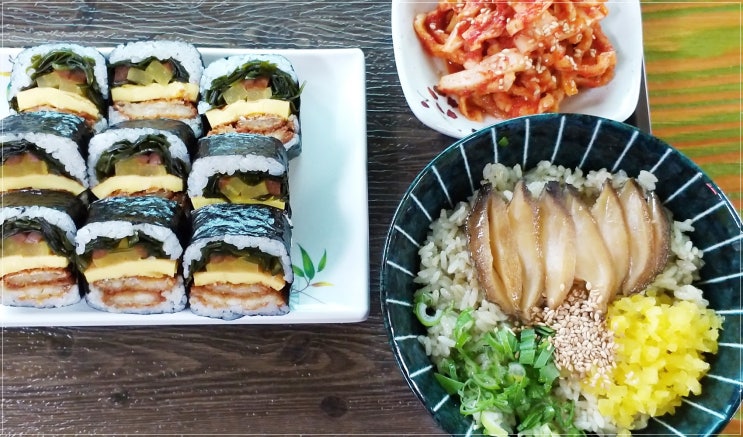  제주도갈치로 만든 이색김밥 '제주 은갈치김밥'
